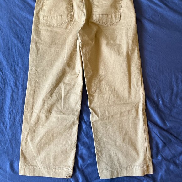 Women's Toad & Co Earthworks Wide Leg Pant - Size 6 - green moss - Picture 4 of 7